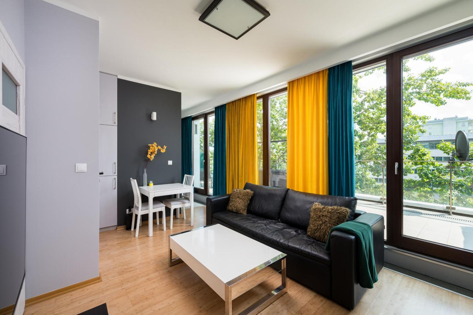 Ochota Deluxe Apartment Warschau Exterior foto