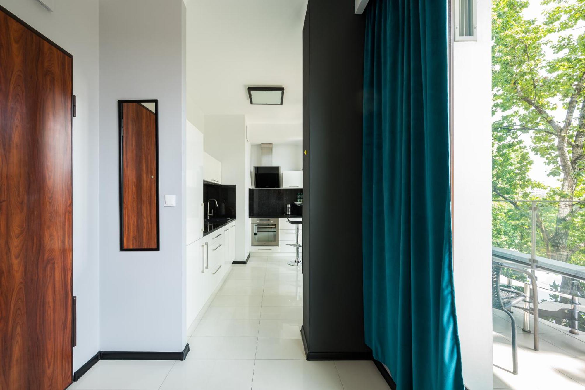 Ochota Deluxe Apartment Warschau Exterior foto